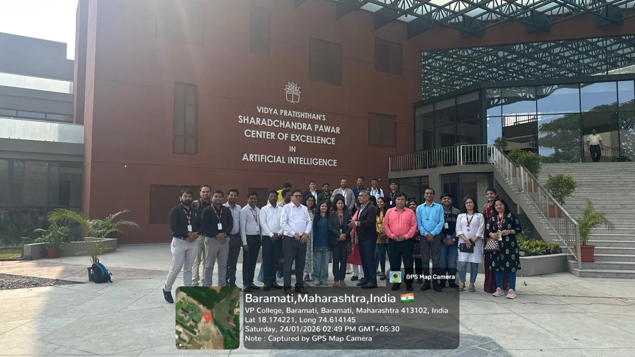 PCU Faculty Visit Sharadchandra Pawar Centre of Excellence in AI for Academic and Research Exposure gallery image 1